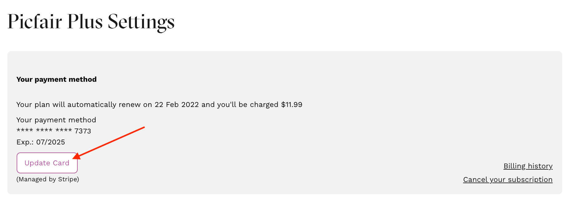 How Can I Update My Payment Method Support Centre